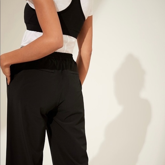 Wideleg Cropped Pant With Core Temp 